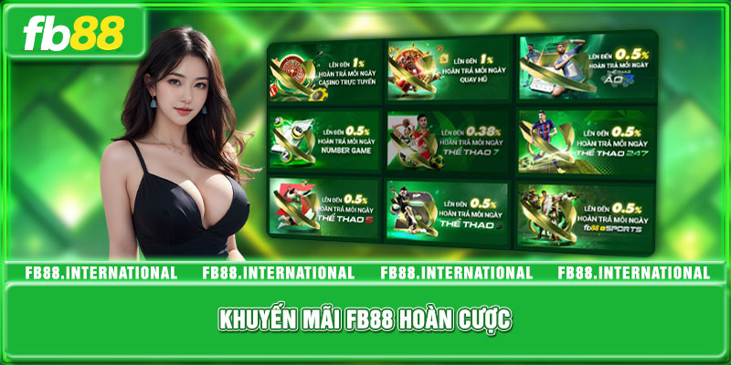 Khuyến mãi FB88 hoàn cược