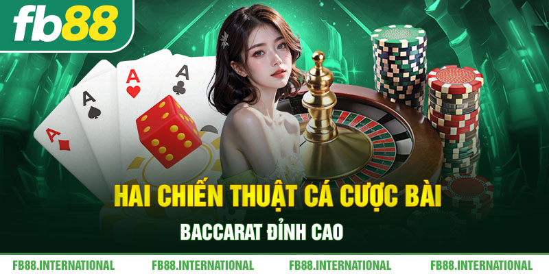 Hai chiến thuật cá cược bài Baccarat đỉnh cao 